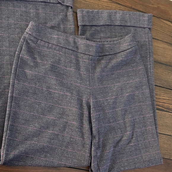 New York & Company Charcoal Wide Leg Pants - Picture 6 of 8